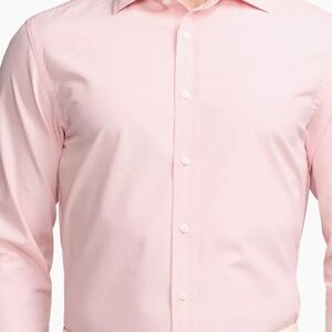 ๐ข PINK Dress Shirt with Textured Fabric